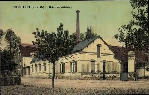 Ak Breuillet Essonne, Usine de Guisseray