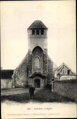 Ak Rebais Seine et Marne, L´Église