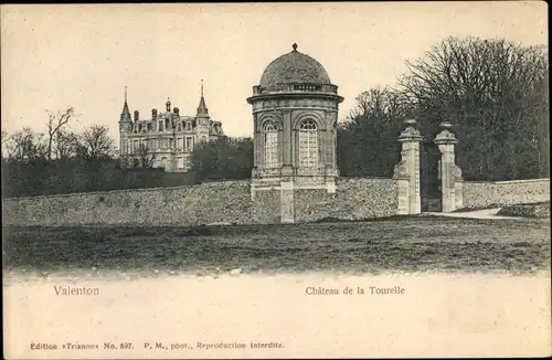 Ak Valenton Val de Marne, Château de la Tourelle