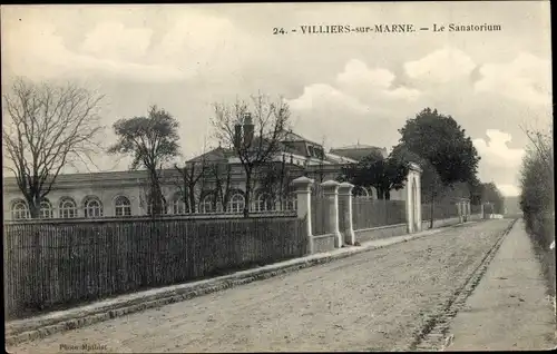 Ak Villiers sur Marne Val de Marne, Le Sanatorium