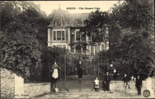 Ak Ecouen Val d’Oise, Villa Edouard Frere