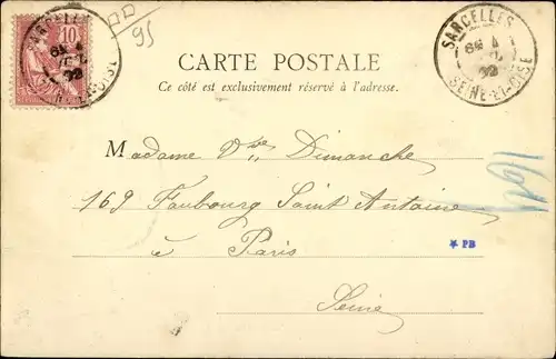 Ak Sarcelles Val d’Oise, Rue de Paris