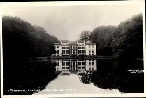 Ak Wassenaar Südholland Niederlande, Raadhuis