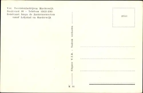 Ak Harderwijk Gelderland, Gemaal Lovinck, Schleuse