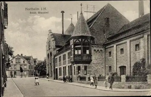 Ak Northeim in Niedersachsen, Städtische Brauerei