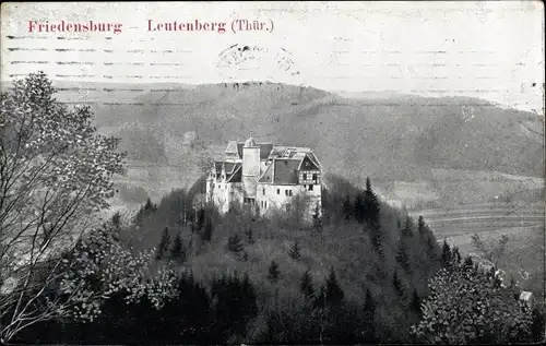 Ak Bad Leutenberg Thüringen, Friedensburg