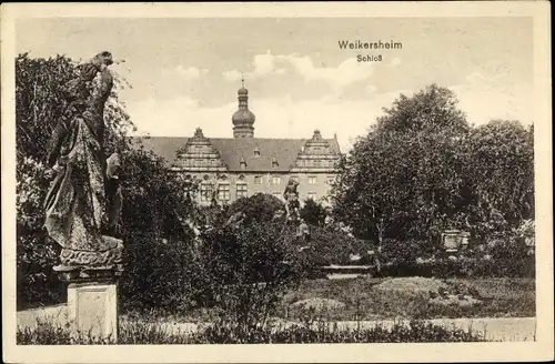 Ak Weikersheim in Württemberg, Schloss