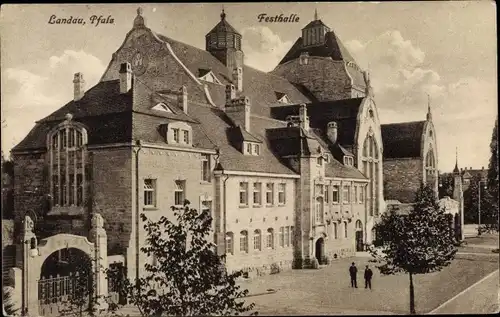 Ak Landau in der Pfalz, Festhalle