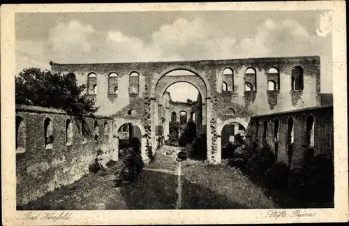Ak Bad Hersfeld Hessen, Stiftsruine