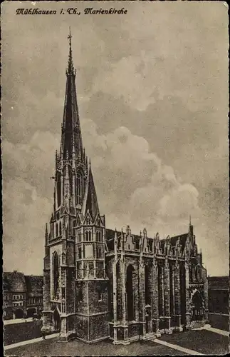 Ak Mühlhausen in Thüringen, Marienkirche