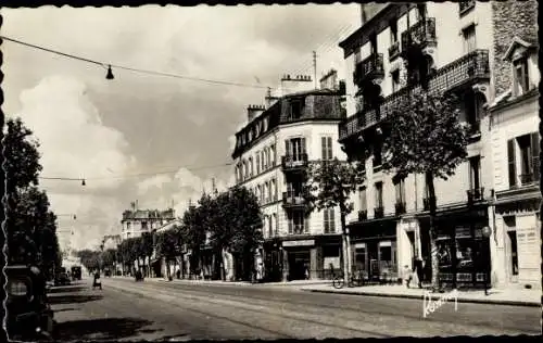 Ak Joinville le Pont Val de Marne, Avenue du Général Galliéni