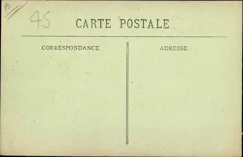 Ak Chateau Renard Loiret, Vue prise des Près Saint Nicolas