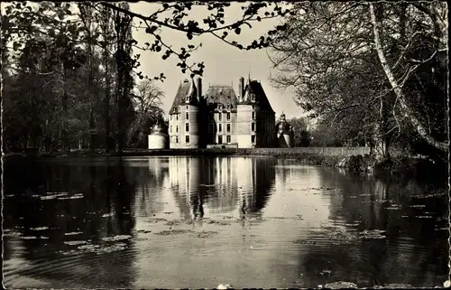 Ak Chateaurenard Loiret, Château de la Motte, Le Miroir