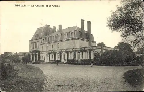 Ak Nibelle Loiret, Château de la Guette