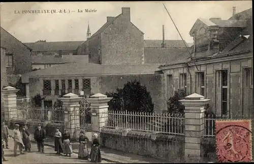 Ak La Pommeraye Maine et Loire, La Mairie