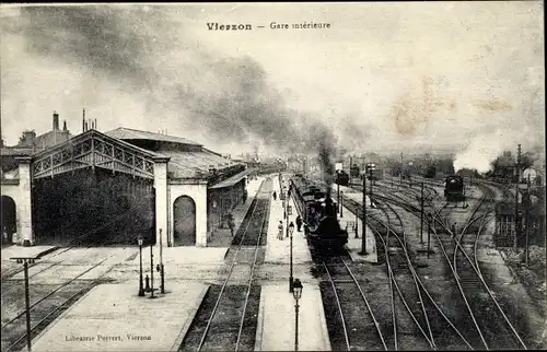 Ak Vierzon Cher, La Gare