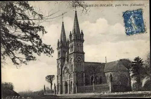 Ak Vire Calvados, Notre Dame du Bocage