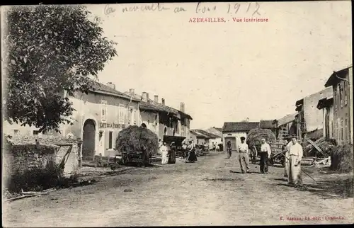 Ak Azerailles Meurthe et Moselle, Vue Interieure