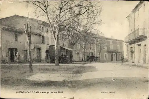 Ak Cleon d'Andran Drôme, Vue prise au Midi