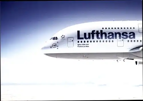Ak Lufthansa Airbus A 380, Passagierflugzeug