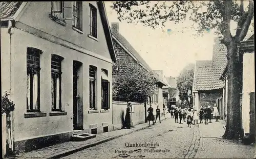 Ak Quakenbrück in Niedersachsen, Pfaffenstraße