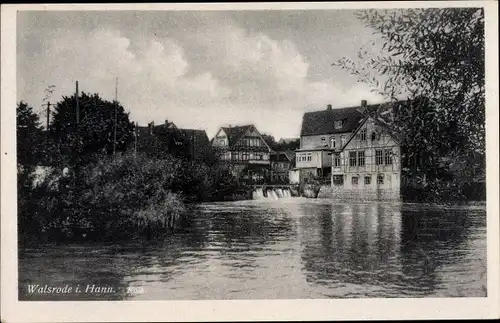 Ak Walsrode im Heidekreis, Wasserpartie
