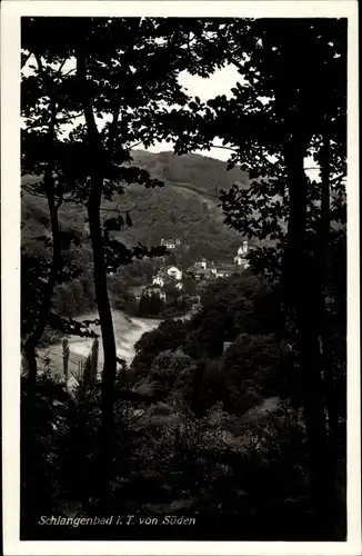 Ak Schlangenbad im Taunus Hessen, Tal