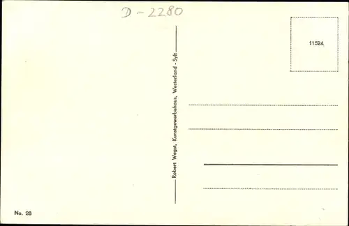 Ak Westerland auf Sylt, Dünen am Meer
