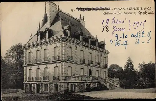 Ak Plessis Trevise Val de Marne, Château de Bois Lacroix