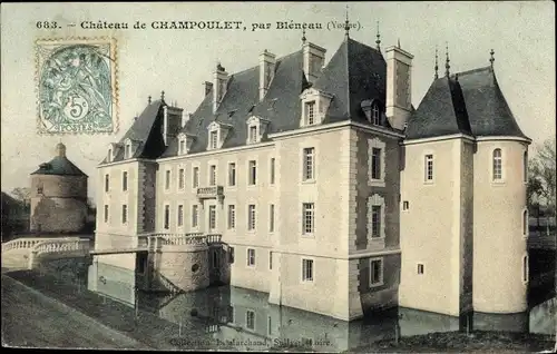 Ak Bleneau Yonne, Château Champoulet