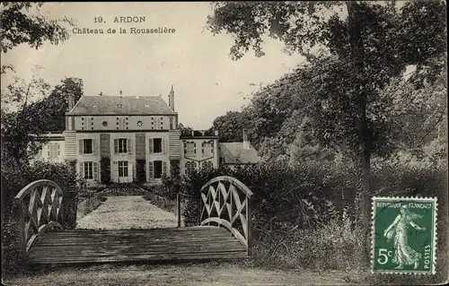 Ak Ardon Loiret, Château de la Rousselière