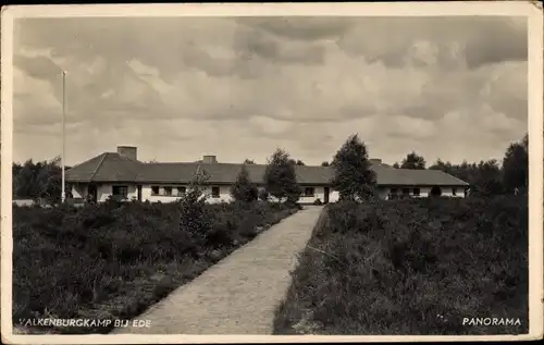 Ak Ede Gelderland, Valkenburgkamp, Panorama