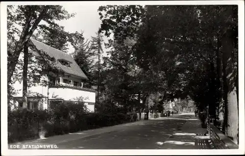 Ak Ede Gelderland, Stationsweg