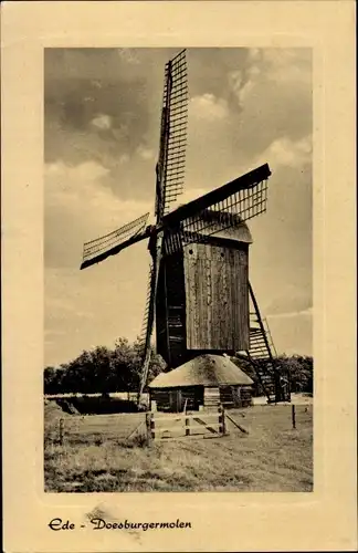 Passepartout Ak Ede Gelderland, Doesburgermolen