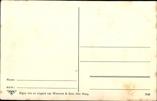 Ak Borculo Gelderland, Na de cycloon op 10 Augustus 1925