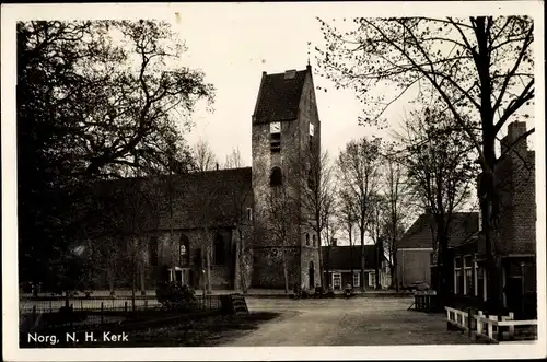 Ak Norg Drenthe, N. H. Kerk