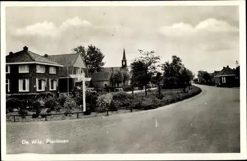 Ak Wilp Gelderland Niederlande, Plantsoen, Kerk