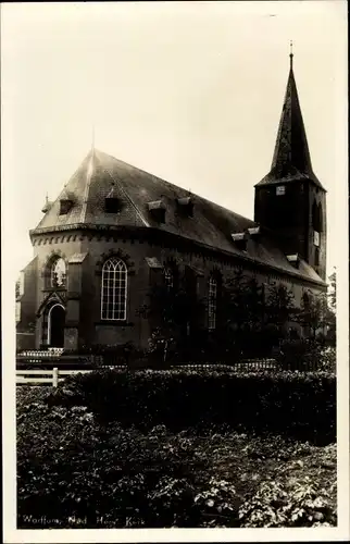 Ak Warffum Groningen Niederlande, Ned. Herv. Kerk