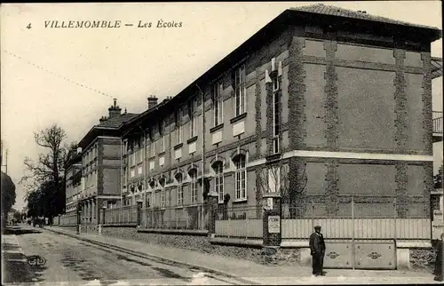 Ak Villemomble Seine Saint Denis, Lec Ecoles