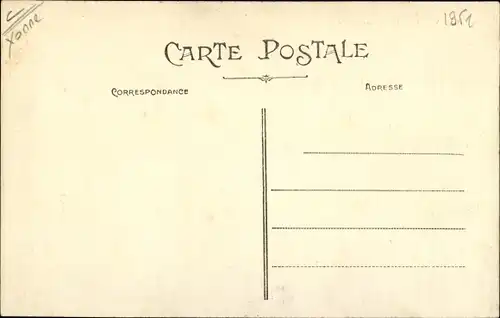 Ak Cravant Yonne, Vue d'ensemble