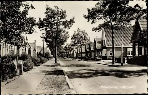 Ak Winschoten Oldambt Groningen, Ludensweg