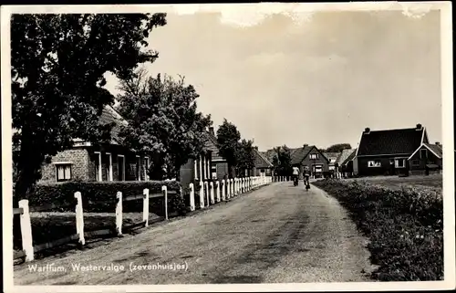 Ak Warffum Groningen Niederlande, Westervalge