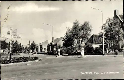 Ak Warffum Groningen Niederlande, Weth. G. Reindersstraat