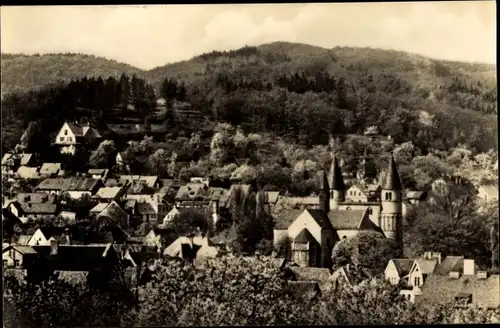 Ak Gernrode Quedlinburg im Harz, Panorama