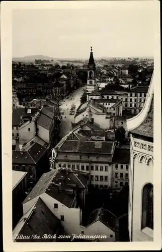 Ak Zittau in Sachsen, Panorama, Johanneum