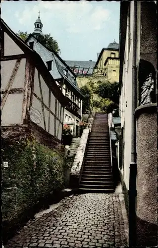 Ak Beilstein an der Mosel, Klostertreppe