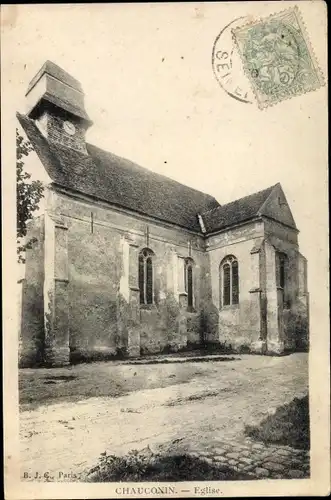 Ak Chauconin-Neufmontiers Seine et Marne, Église