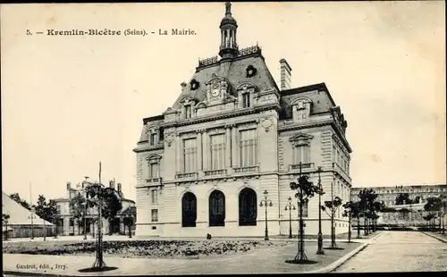 Ak Le Kremlin-Bicêtre Val de Marne, La Mairie