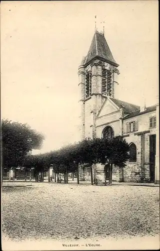 Ak Villejuif Val de Marne, L´Église