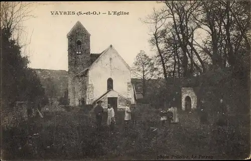 Ak Vayres Essonne, L´Église